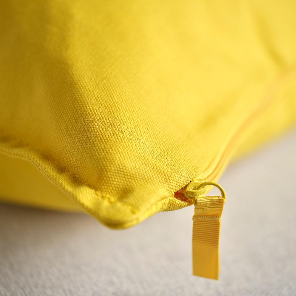 IKEA GURLI Funda De Cojín Amarillo 50x50 Cm