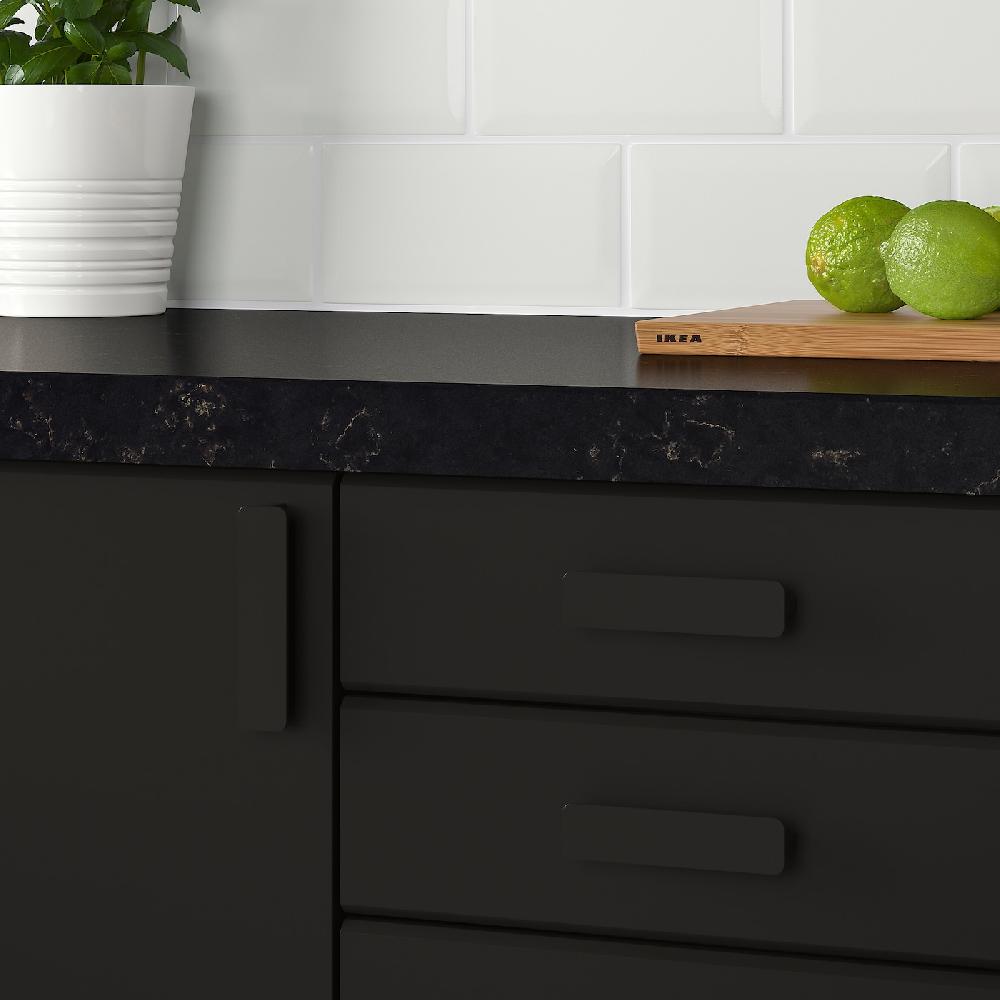 IKEA HACKÅS Tirador Antracita 100 Mm