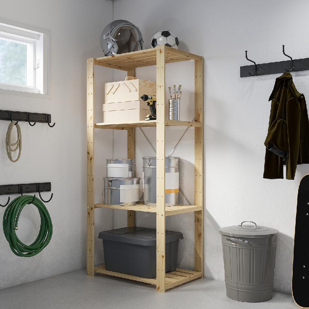 IKEA HEJNE 1 Sección Madera Conífera 78x50x171 Cm