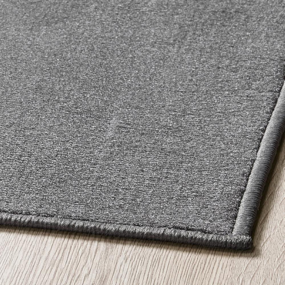 IKEA HEMMAHOS Alfombra Gris 100x160 Cm