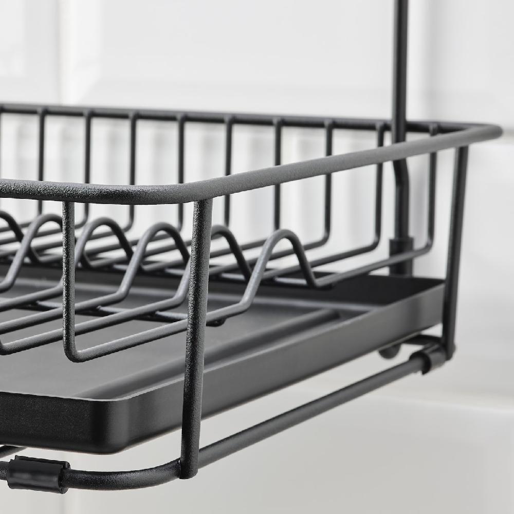 IKEA HULTARP Escurreplatos Negro