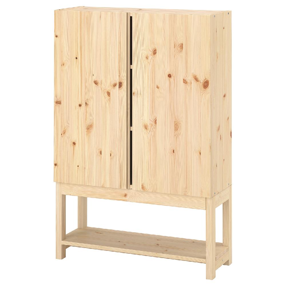 IKEA IVAR Estantería con armario pino 80x30x120 cm