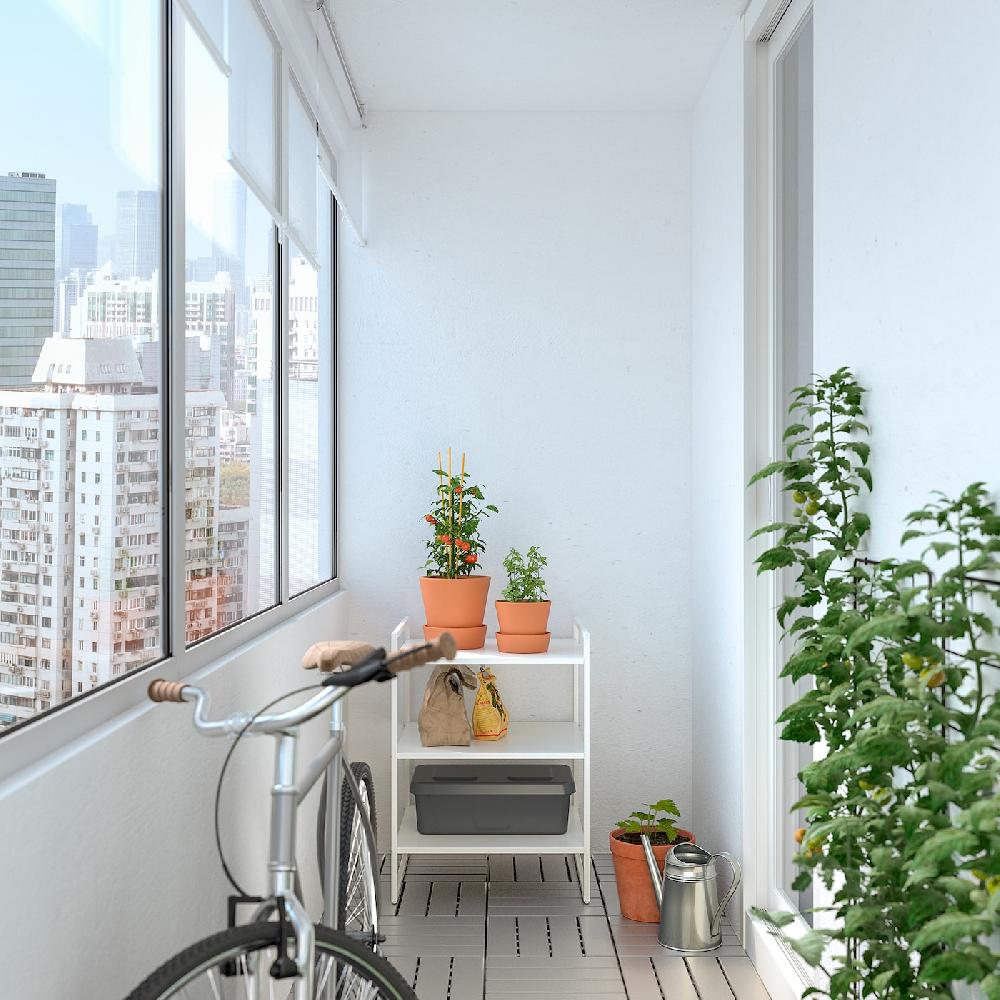 IKEA JONAXEL Estantería Blanco 50x51x70 Cm