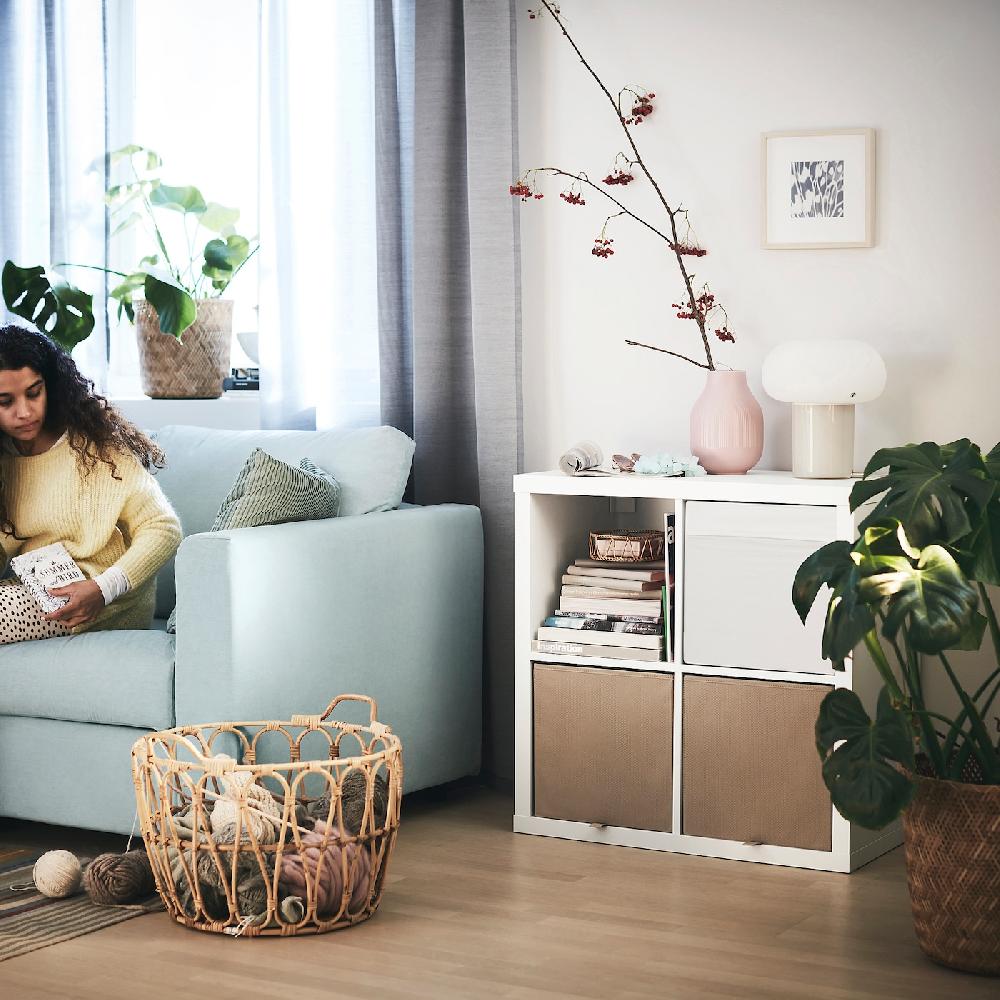 IKEA KALLAX Estantería Blanco 77x77 Cm