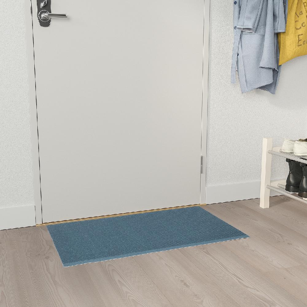 IKEA KLAMPENBORG Felpudo Interior Azul 50x80 Cm