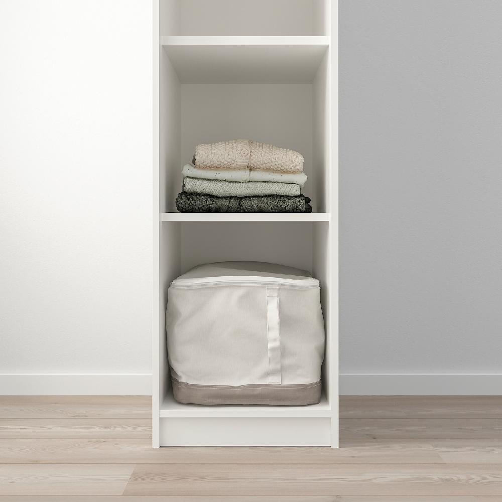 IKEA KLEPPSTAD Armario Abierto Blanco 39x176 Cm