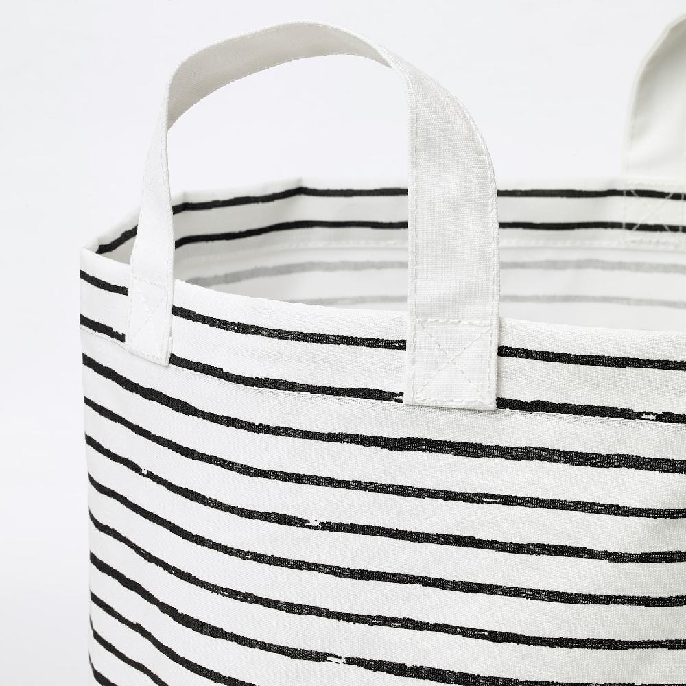 IKEA KLUNKA Bolsa Para Ropa Blanco/negro 60 L