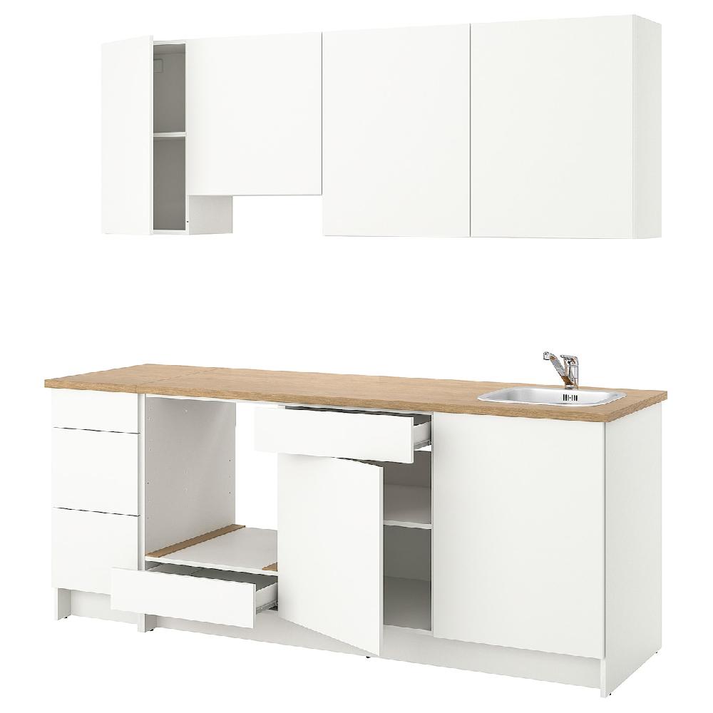 IKEA KNOXHULT Cocina blanco 220x61x220 cm