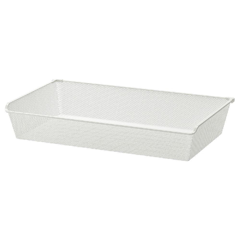 IKEA KOMPLEMENT Cesto de rejilla blanco 100x58 cm