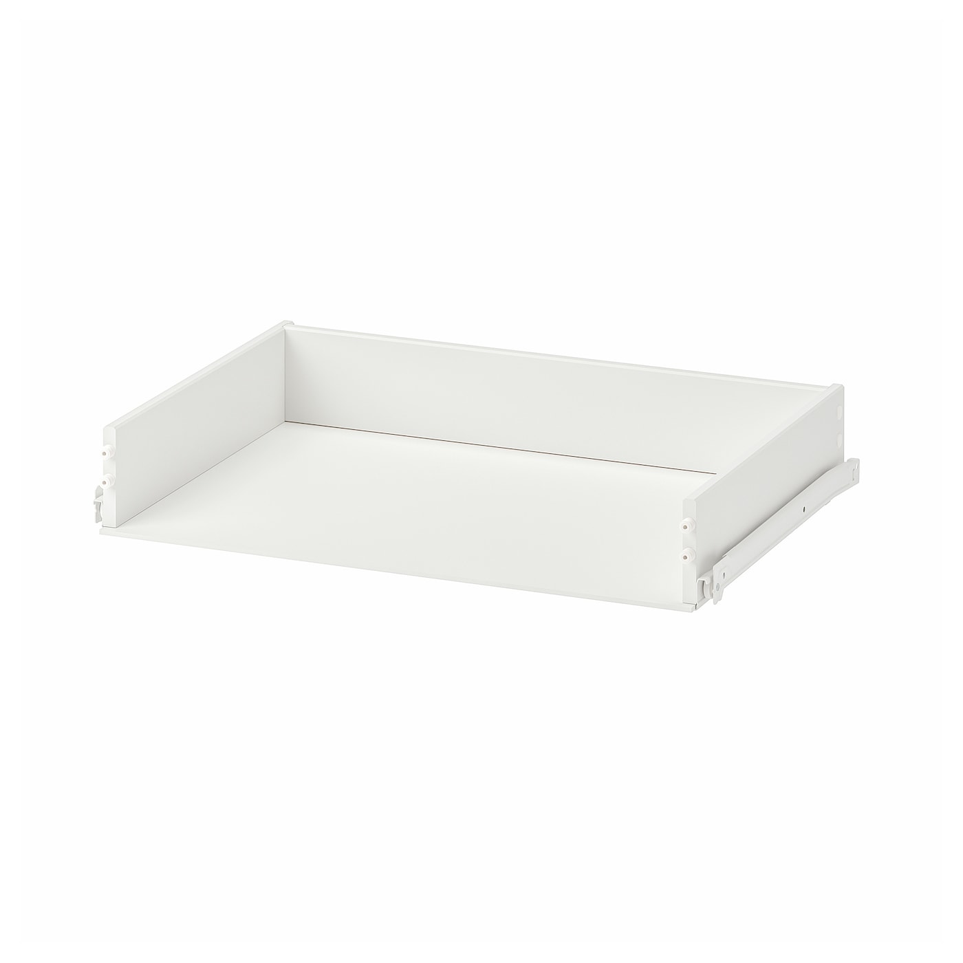 IKEA KONSTRUERA Cajón sin frente blanco 15x40 cm