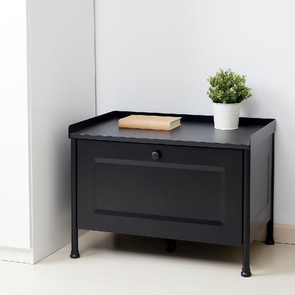 IKEA KORNSJÖ Banco Con Cajón Negro