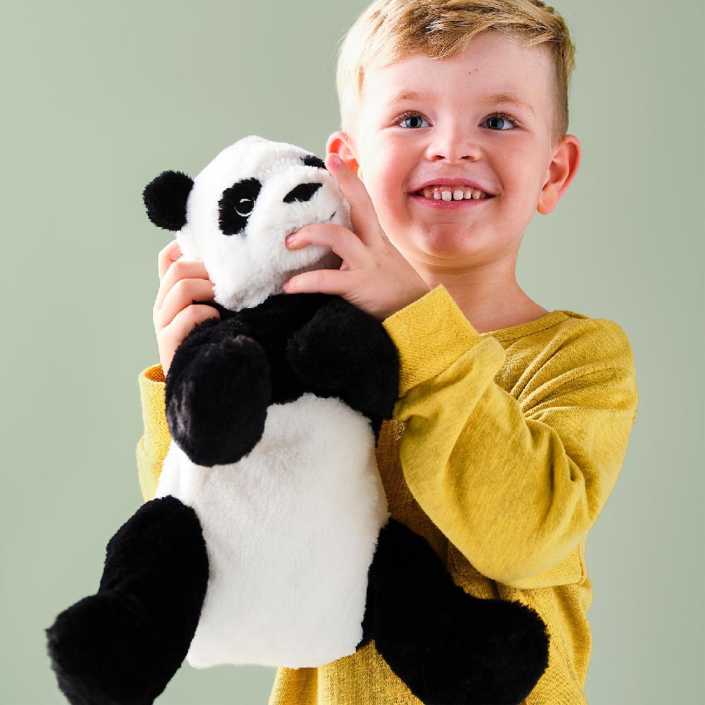 IKEA KRAMIG Peluche Blanco/negro