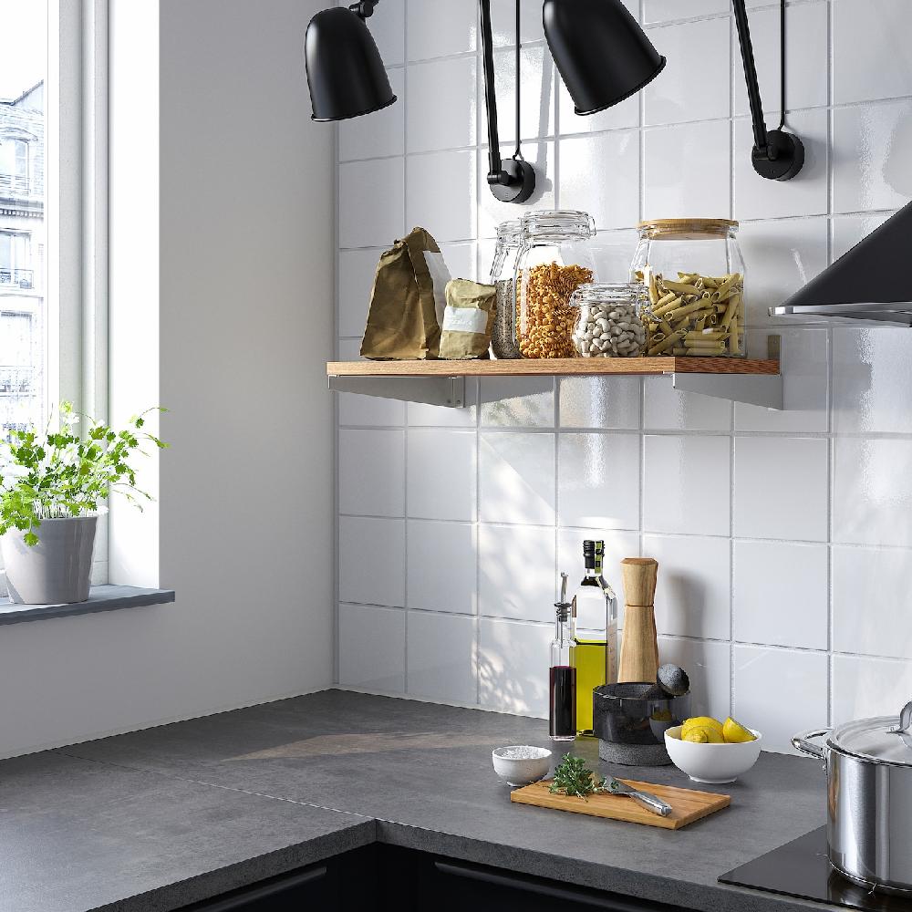 IKEA KUNGSFORS Balda Chapa Fresno 60 Cm