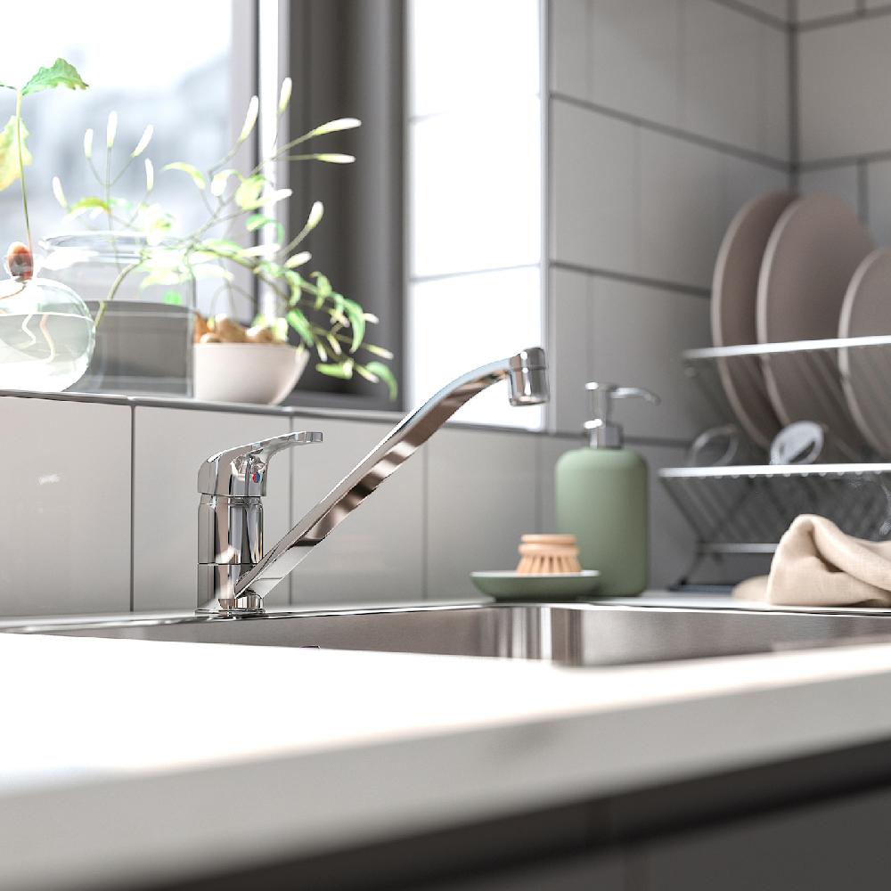 IKEA LAGAN Grifo De Cocina Monomando Cromado