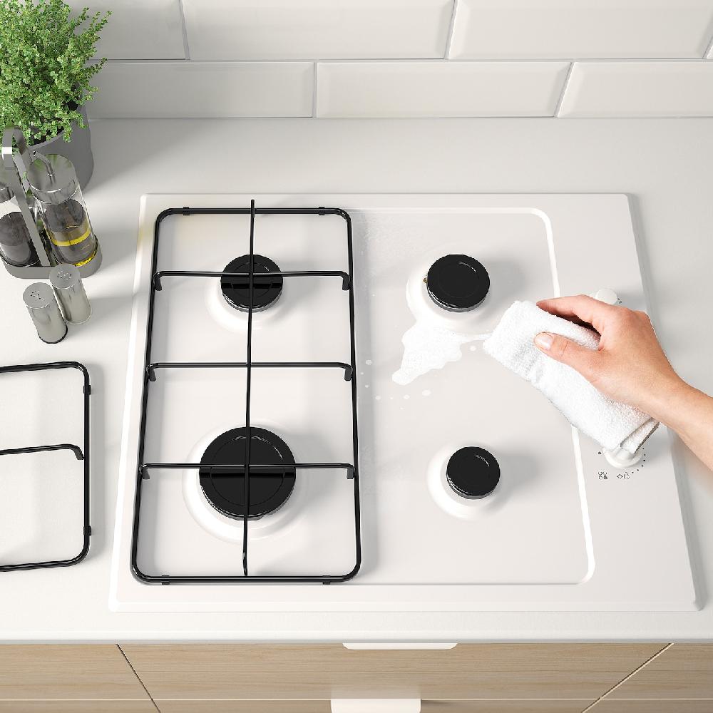 IKEA LAGAN Placa De Gas Blanco 59 Cm