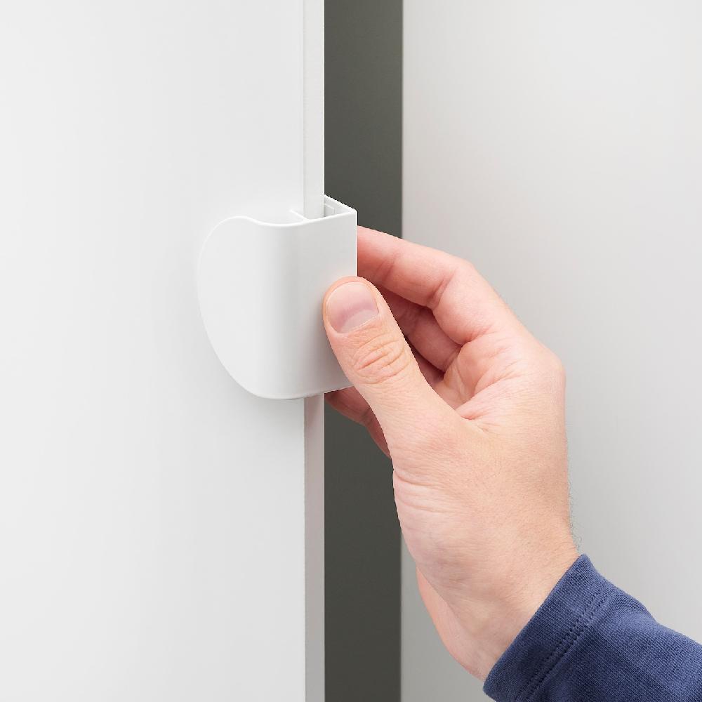 IKEA LATMASK Tirador Clip Blanco 60 Mm 2 Unidad