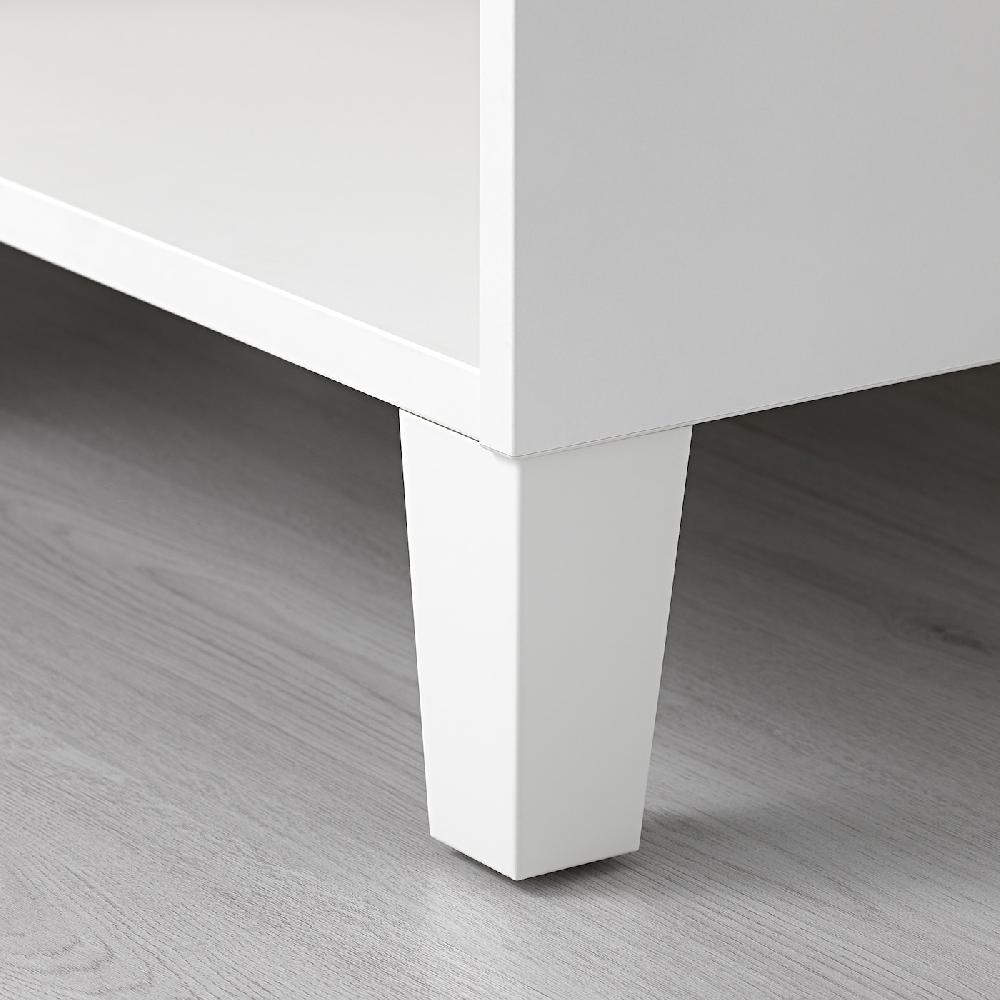 IKEA LÄTTHET Pata Blanco/madera 11 Cm
