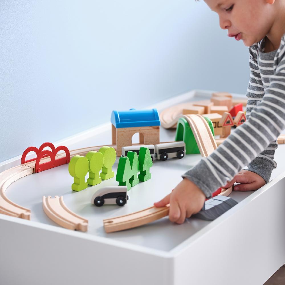 IKEA LILLABO Juego 45 Piezas Para Cirtuito Tren