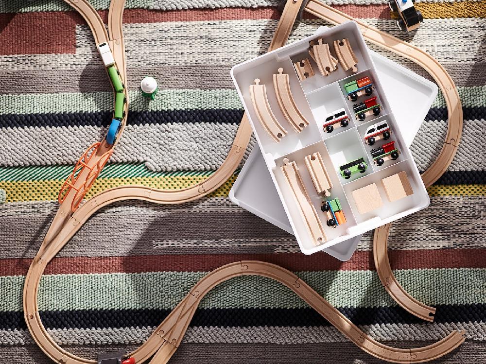 IKEA LILLABO Juego 5 Piezas Puente Para Tren