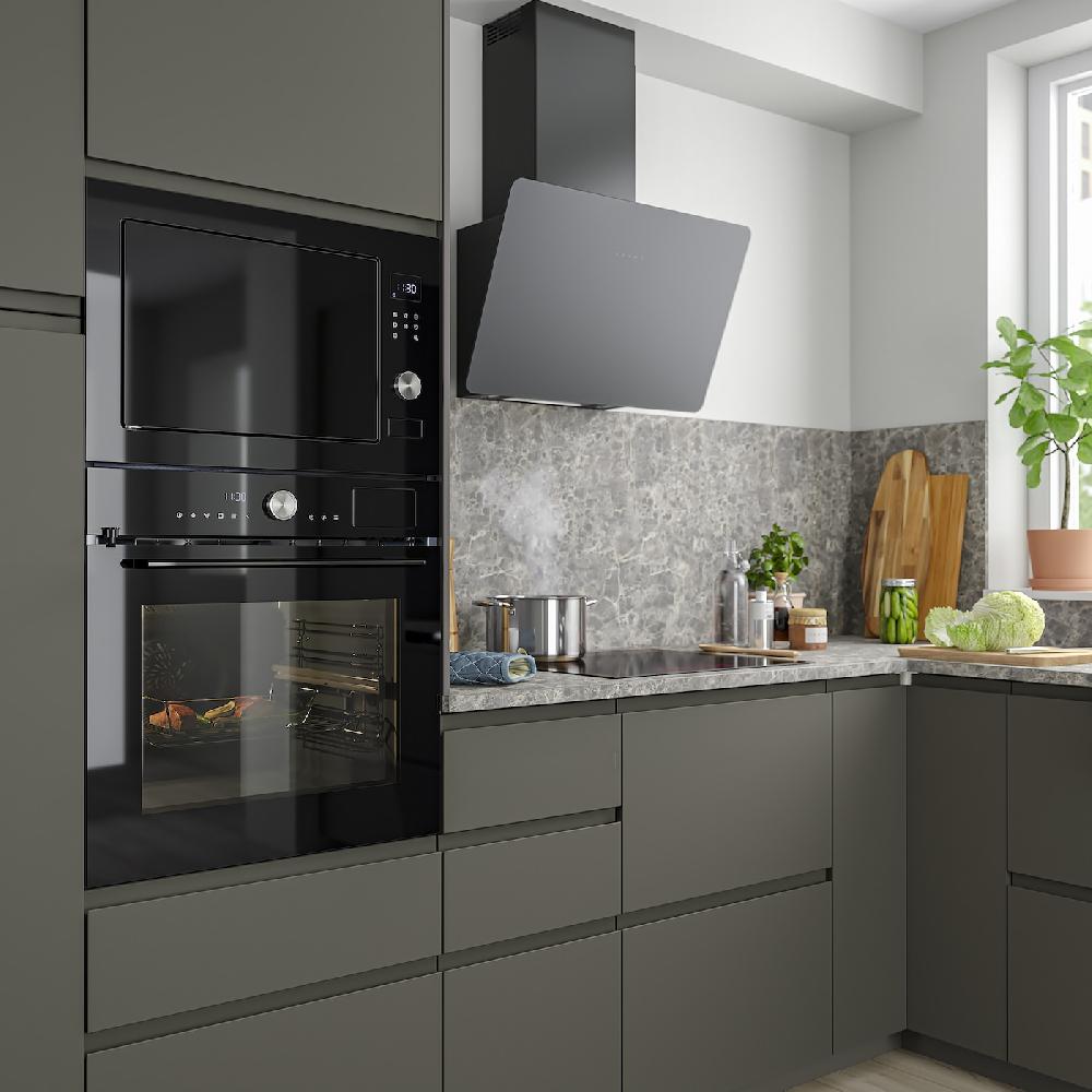 IKEA MÅGEBO Horno Microondas IKEA 500 Negro