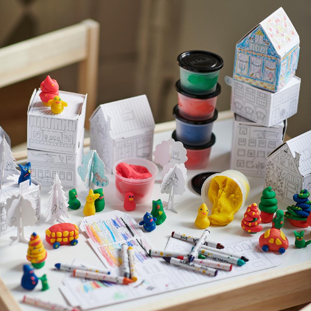 IKEA MÅLA Lápiz De Cera Colores Variados