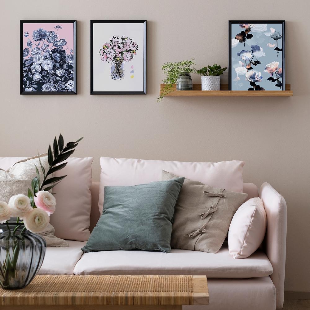 IKEA MÅLERÅS Estante Para Cuadros Bambú 75 Cm