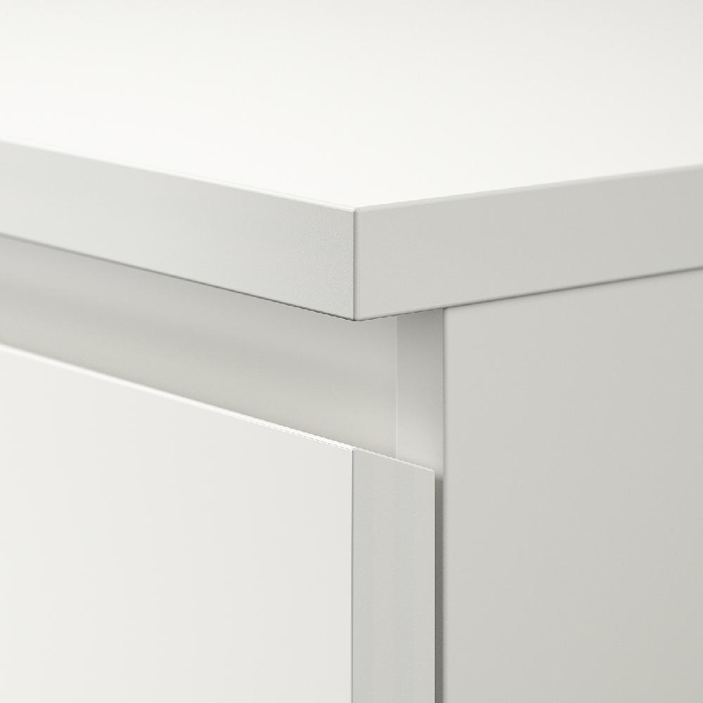 IKEA MALM Cómoda De 2 Cajones Blanco 40x55 Cm