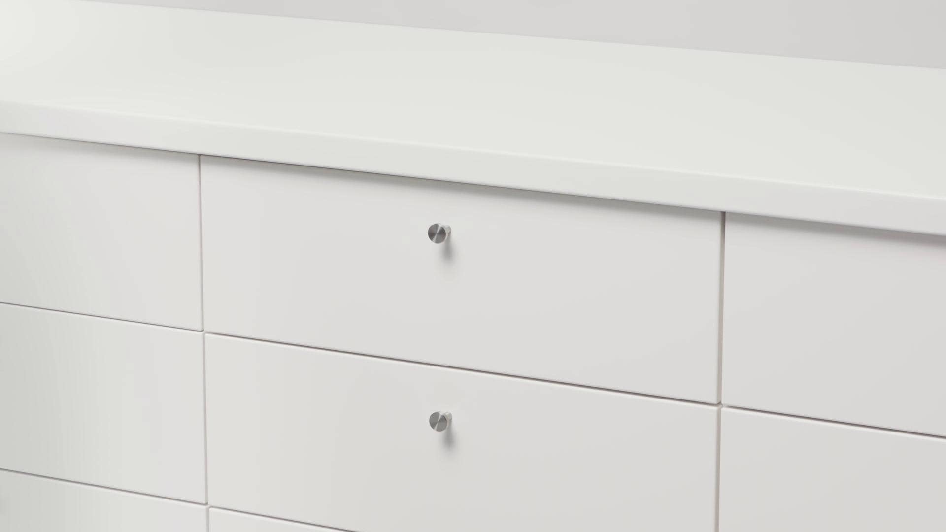 IKEA MAXIMERA Cajón Bajo Blanco 60x60 Cm