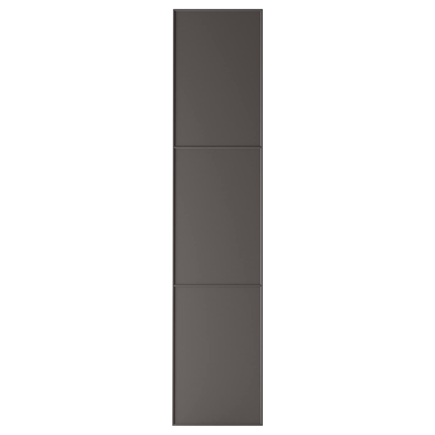 IKEA MERÅKER Puerta gris oscuro 50x229 cm