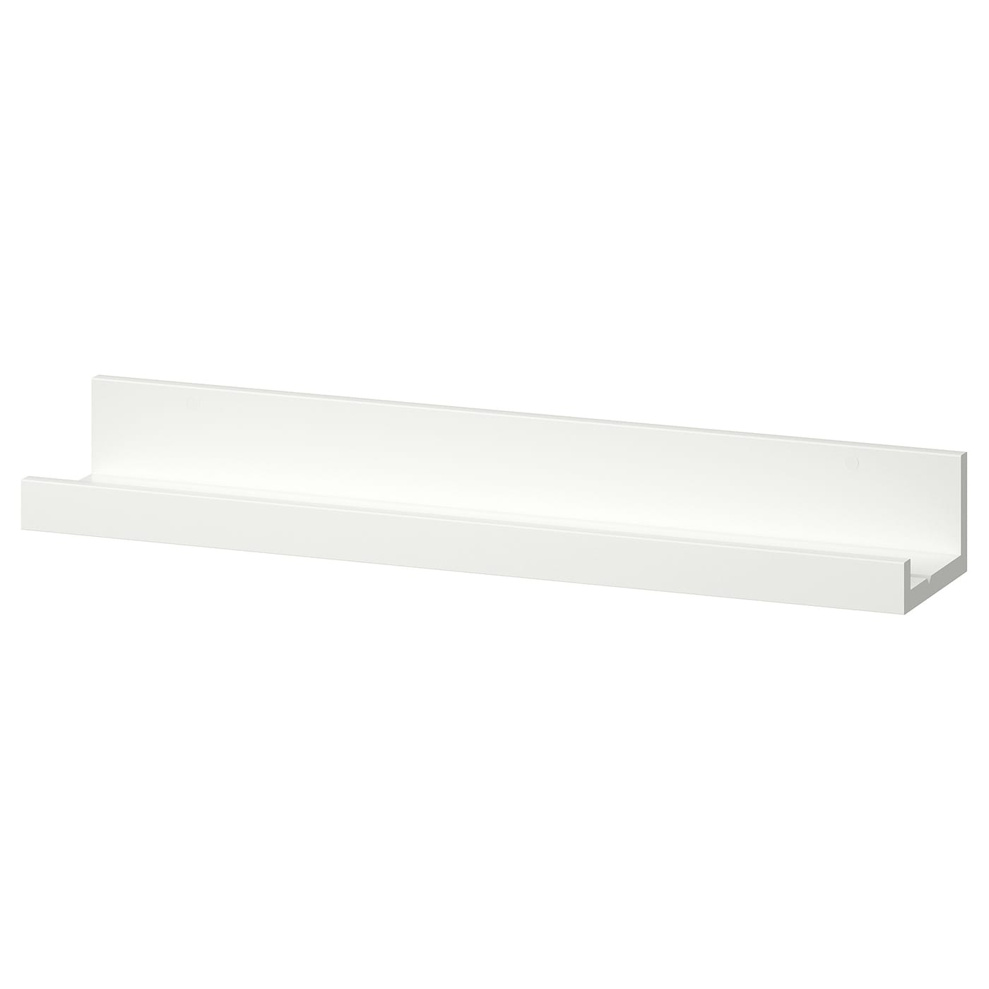 IKEA MOSSLANDA Estante para cuadros blanco 55 cm