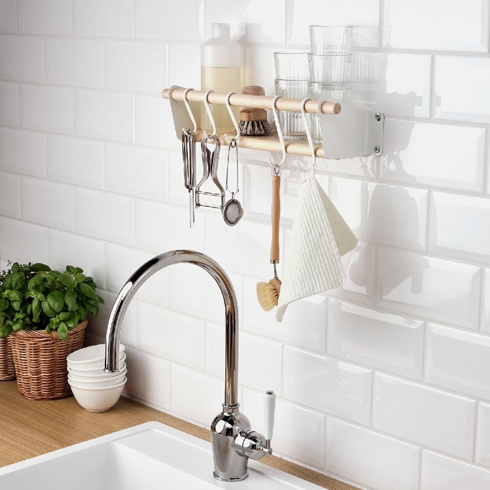 IKEA NEREBY Estante Abedul 40x10 Cm