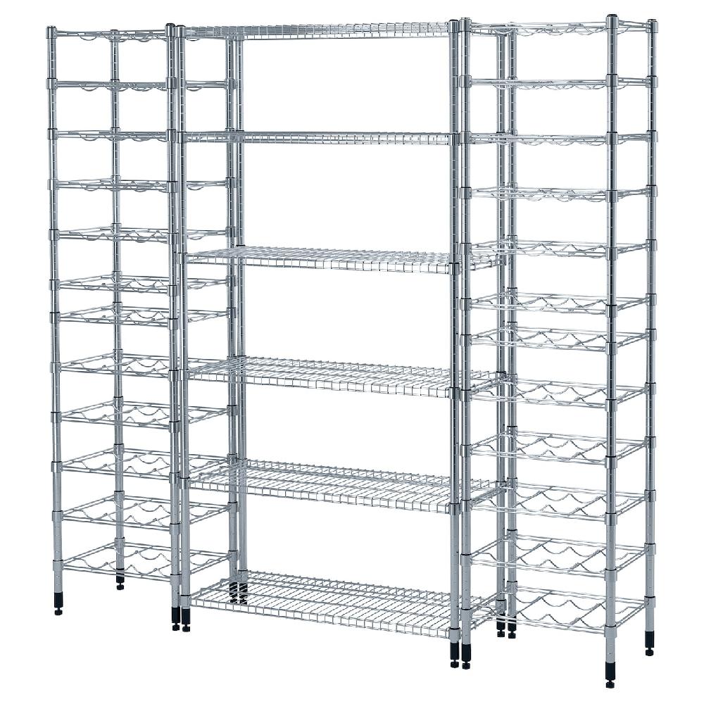 IKEA OMAR 3 secciones con baldas 187x36x181 cm