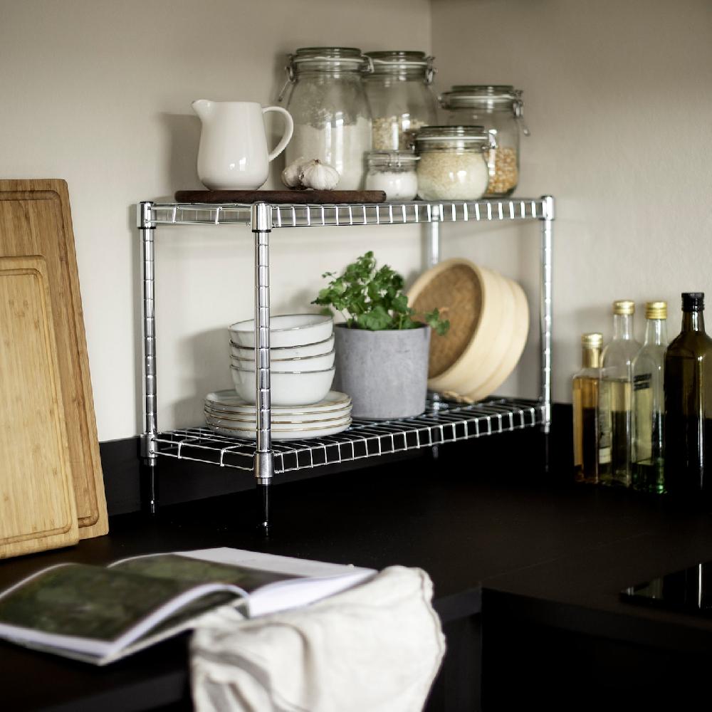 IKEA OMAR Estantería Galvanizado 60x25x40 Cm