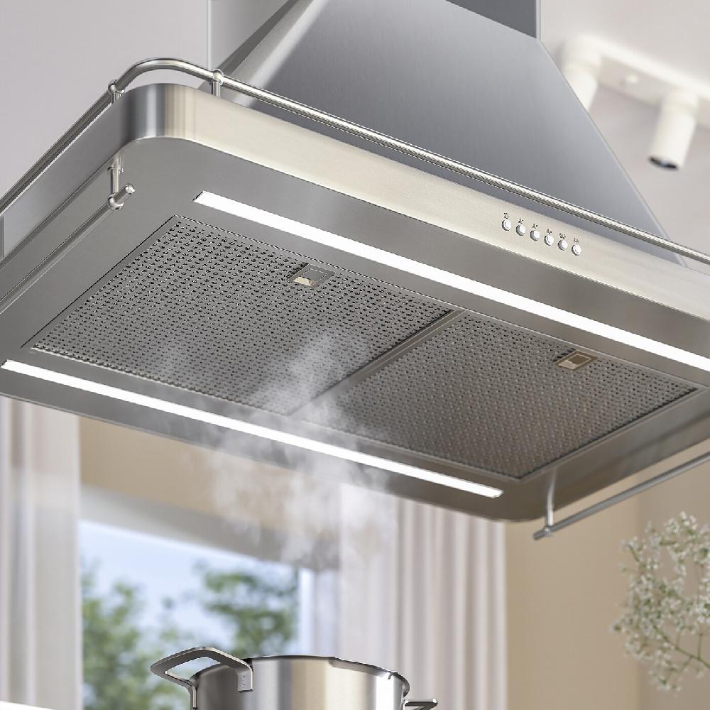 IKEA OMNEJD Extractor De Techo Ac Inox 90 Cm