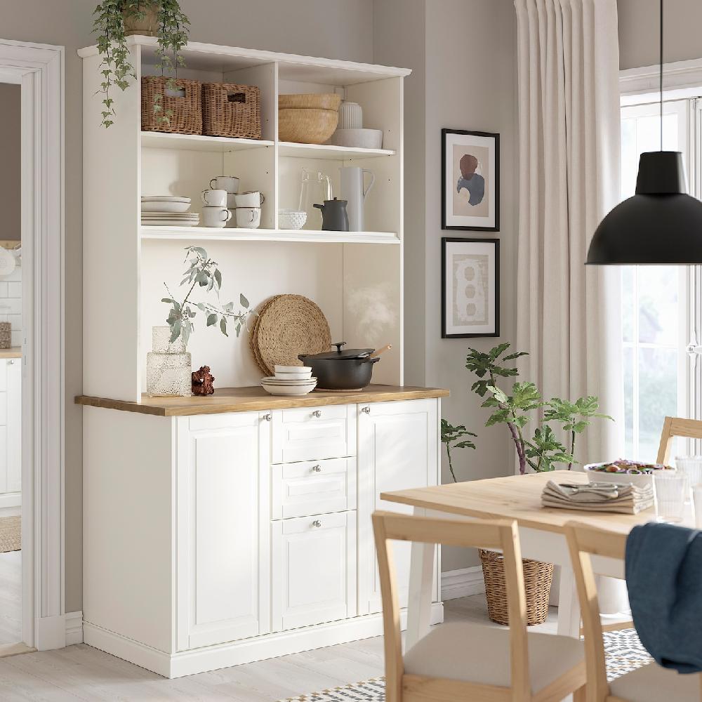 IKEA ÖNNERUP Cocina Abierta Hueso 130x64x219 Cm