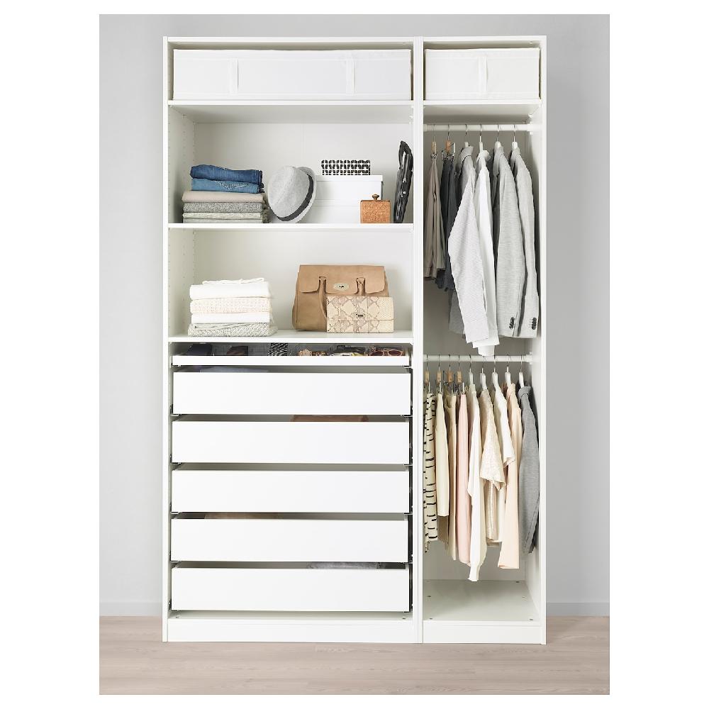 IKEA PAX Armario Blanco 150x58x236 Cm