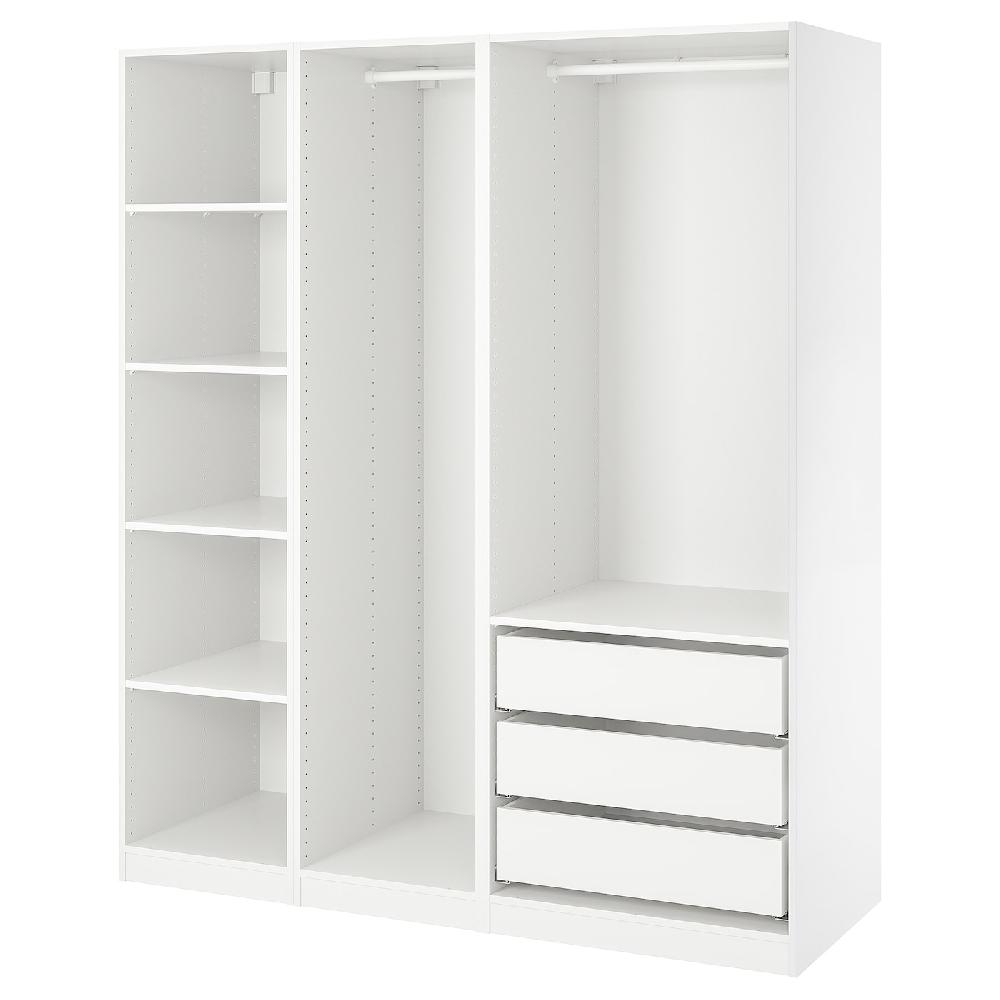 IKEA PAX Armario Blanco 175x58x201 Cm