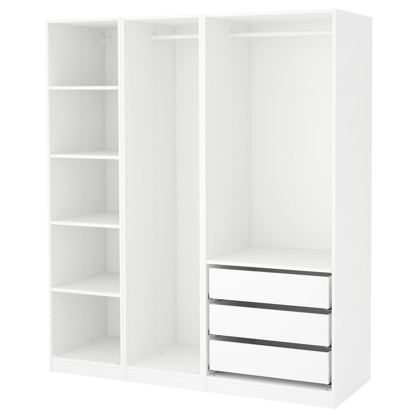 IKEA PAX Armario blanco 175x58x201 cm
