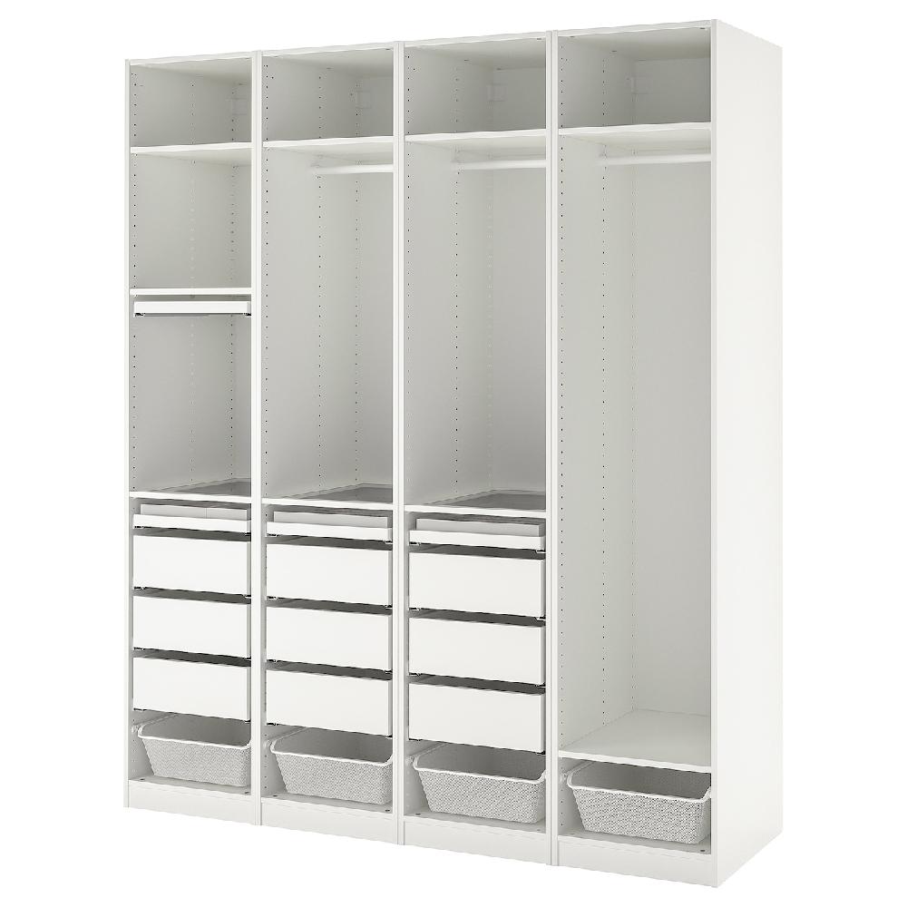 IKEA PAX Combinación armario blanco 200x58x236 cm