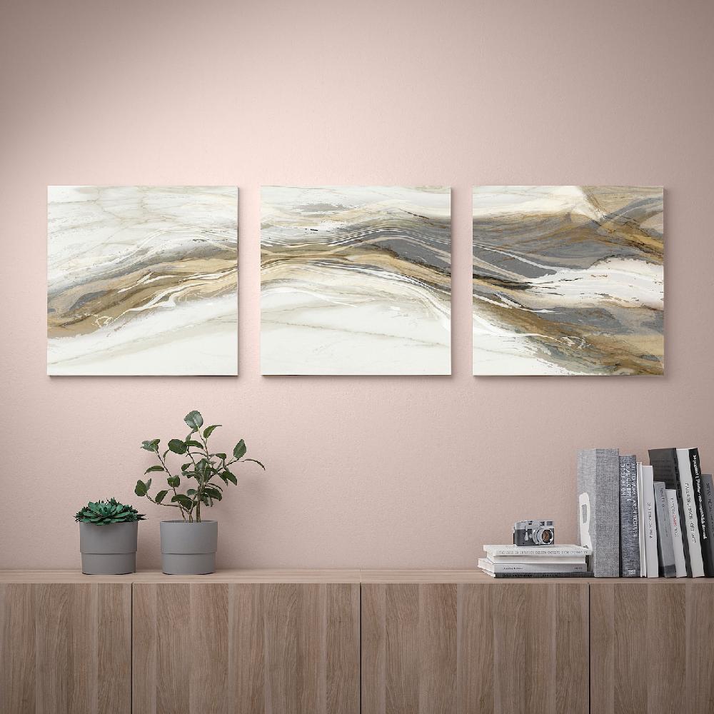 IKEA PJÄTTERYD Cuadro Ondulado 56x56 Cm