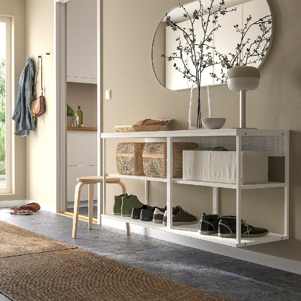 IKEA PLATSA Estantería Blanco 140x40x63 Cm