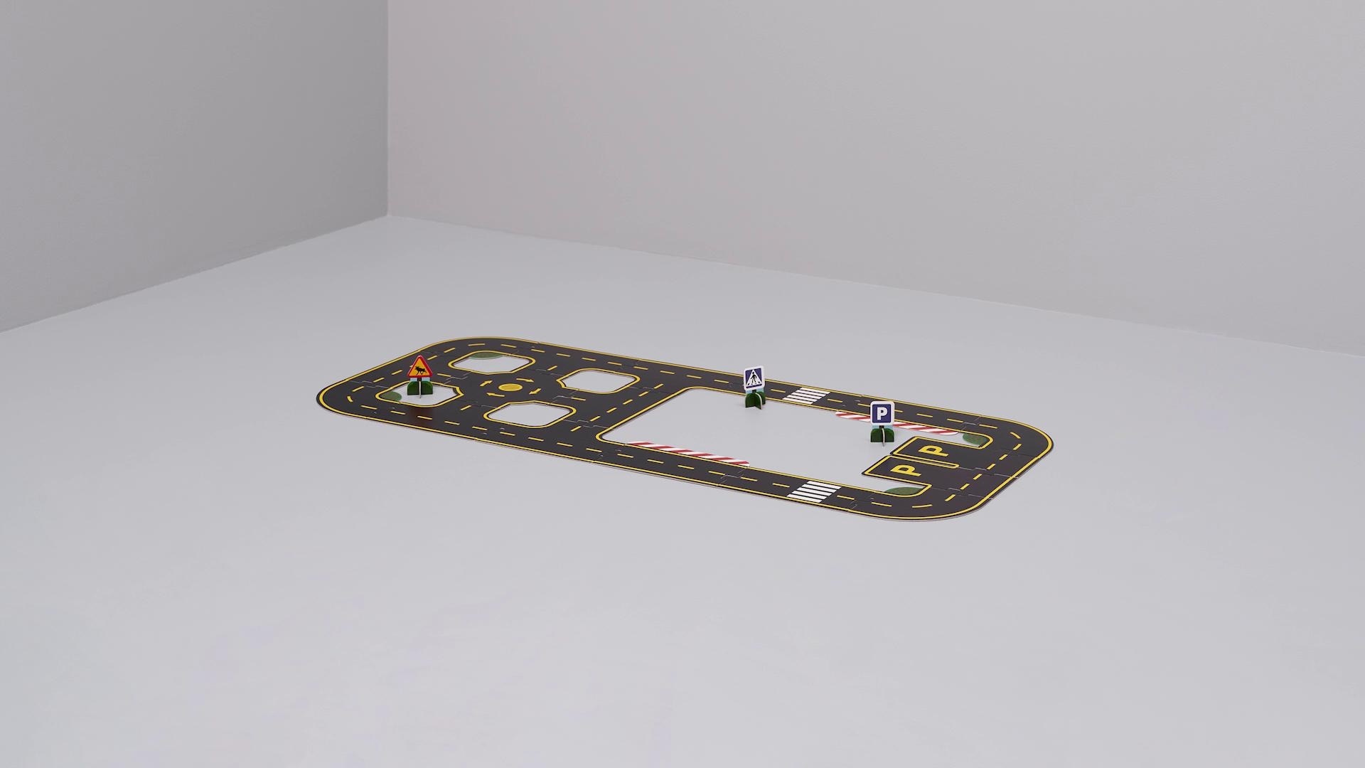 IKEA RÄVUNGE Circuito Coche 23pcs