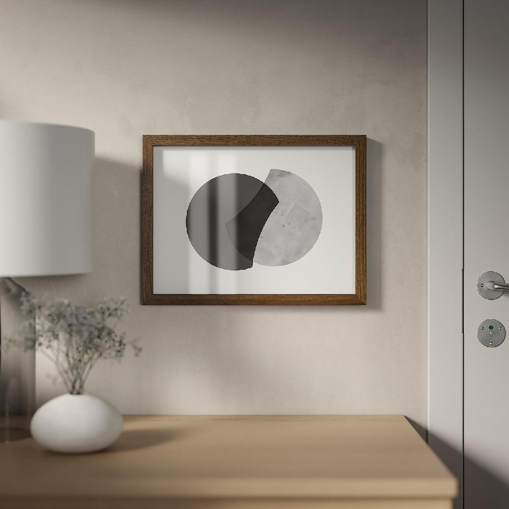 IKEA RÖDALM Marco Efecto Nogal 30x40 Cm