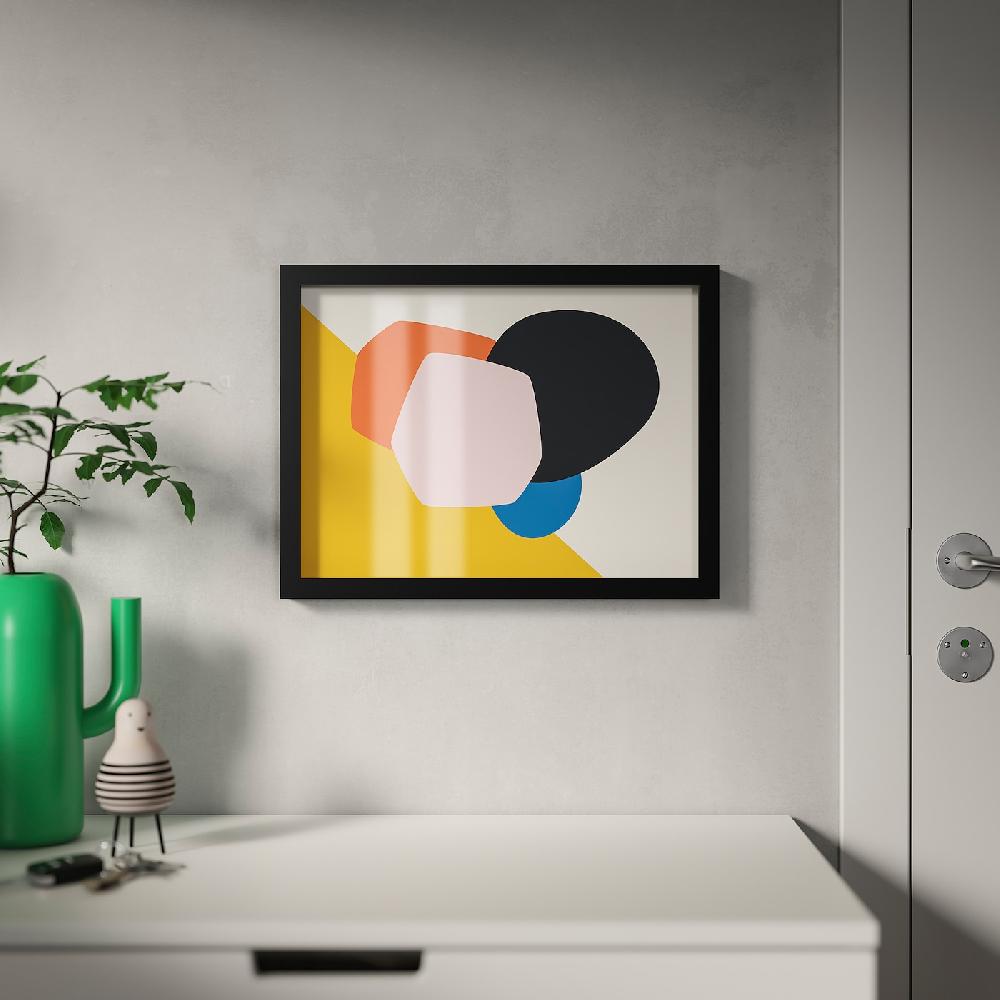 IKEA RÖDALM Marco Negro 30x40 Cm