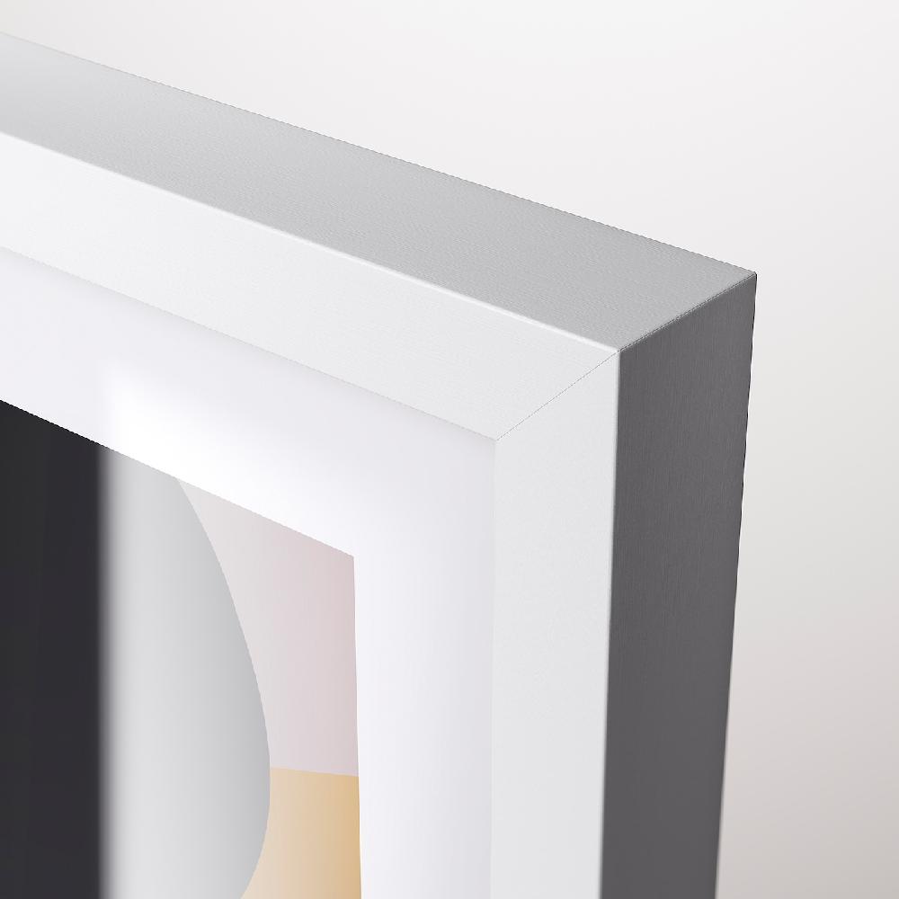 IKEA RÖDALM Marco Para 3 Láminas Blanco 55x28 Cm