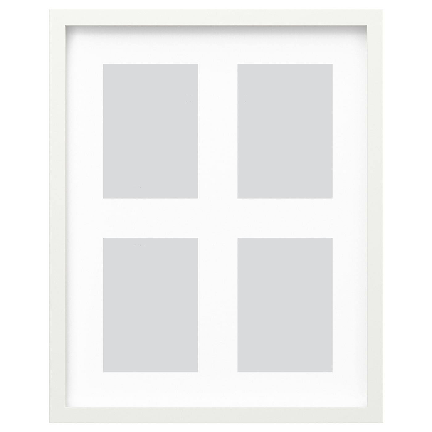 IKEA RÖDALM Marco para 4 láminas blanco 40x50 cm