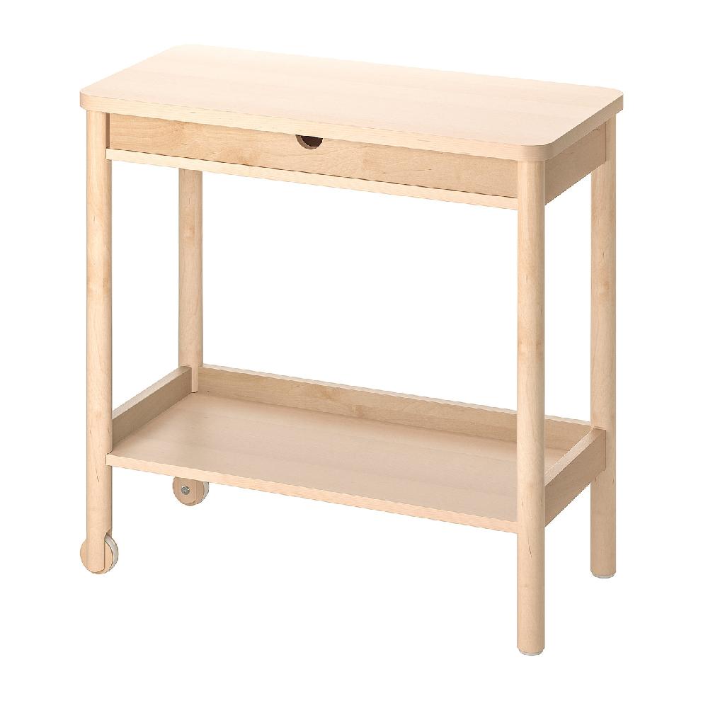 IKEA RÖNNINGE Carrito Abedul 78x39 Cm