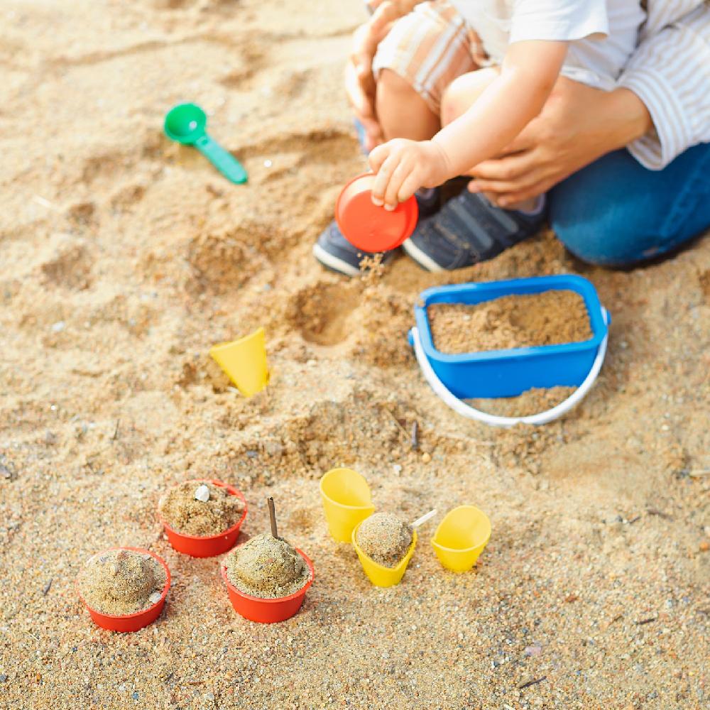 IKEA SANDIG Juego Helado Playa 10p Multicolor