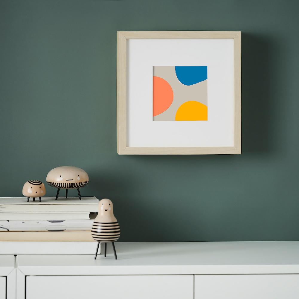 IKEA SANNAHED Marco Efecto Abedul 25x25 Cm