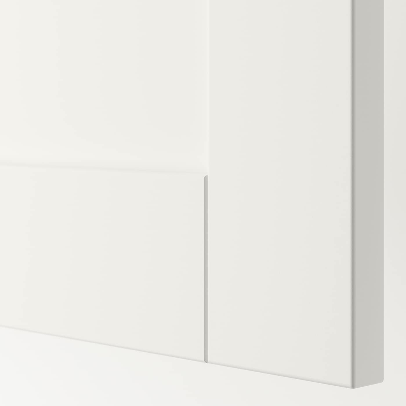 IKEA SANNIDAL Puerta Con Bisagras Blanco 60x60 Cm